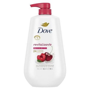 Moisturizing Bodywash  in Kenya -Dove Revitalizante with cherry and chia milk 1bottle