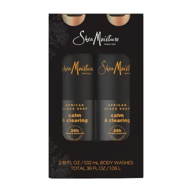 African Black Soap Body Wash in Kenya - SheaMoisture, 2 Pack