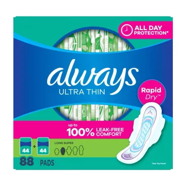 Always Ultra Thin Pads, Size 2