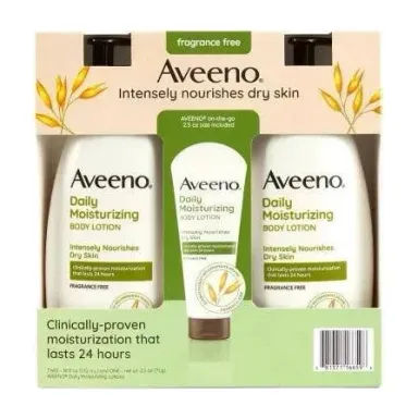 Moisturizing Lotion in Kenya - Aveeno Daily, 3 Pack