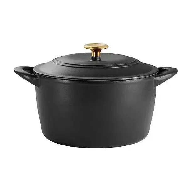 Tramontina 7 Qt Enameled Cast Iron Dutch Oven, Basil