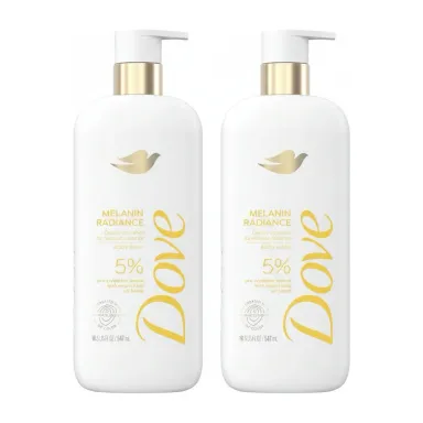 Dove Melanin Radiance 5% Pro-Ceramide Serum Body Wash (2 Pack)