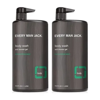 Natural Body Wash in Kenya - Every Man Jack, 2 Pack