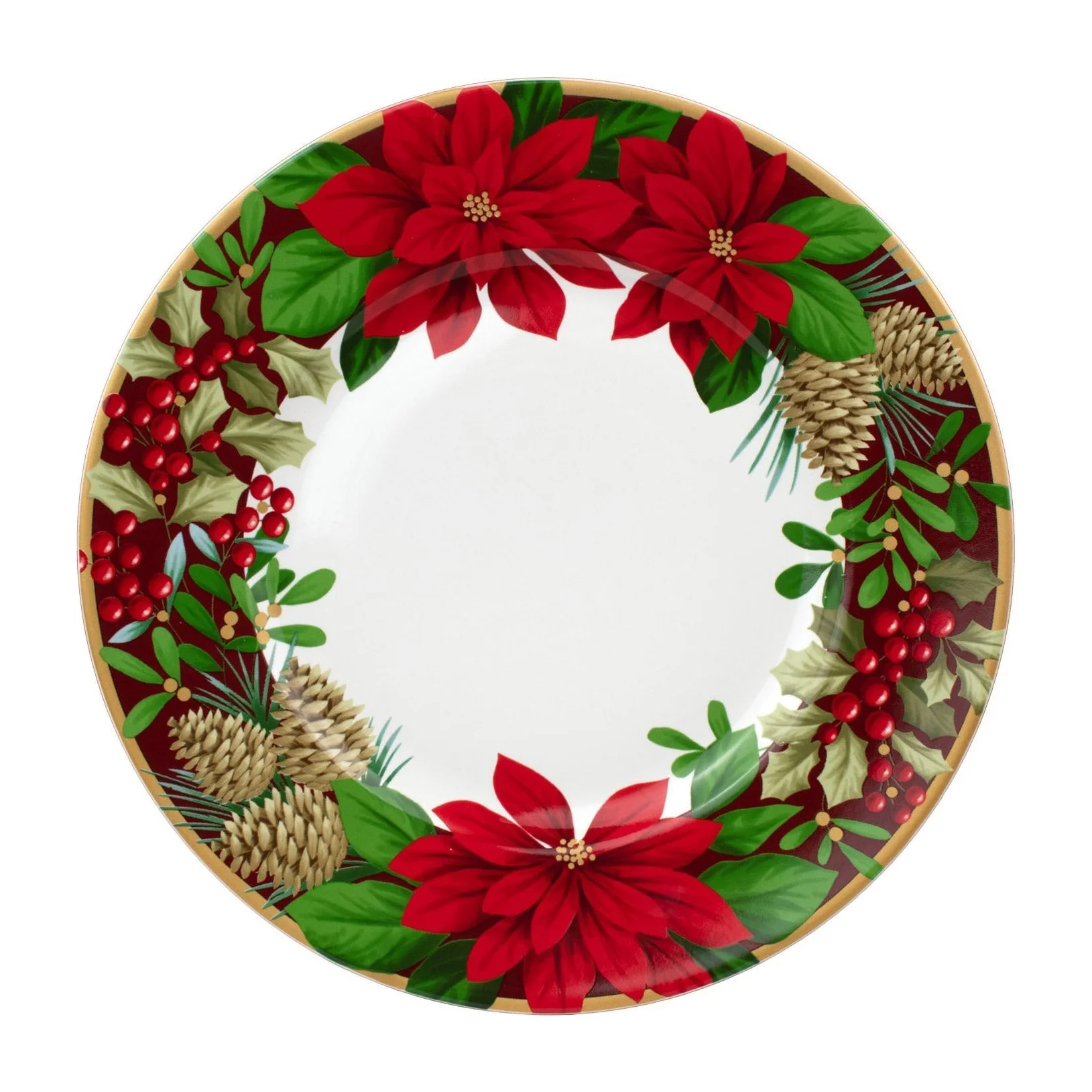 Dinnerware Set in Kenya - December Blooms 12 Piece