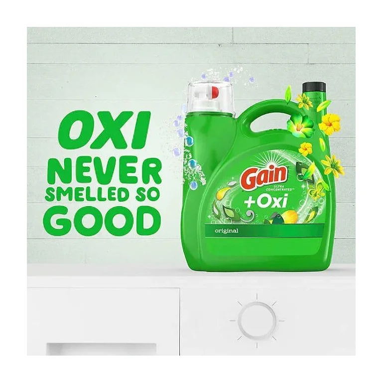 Gain + Oxi Liquid Laundry Detergent