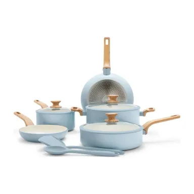 GreenPan Essence 10-Piece Ceramic Nonstick Cookware Set, Blue