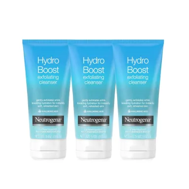 Exfoliating  Facial Cleanser in Kenya -Neutrogena Hydro Boos Cleanser