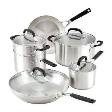 KitchenAid Stainless Steel Cookware Set in Kenya - 10 Piece