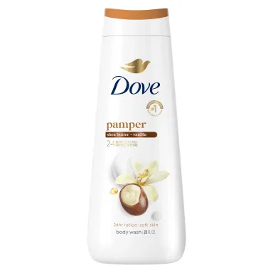Moisturizing Bodywash  in Kenya -Dove Body Wash Pamper Shea Butter and Vanilla 1bottle