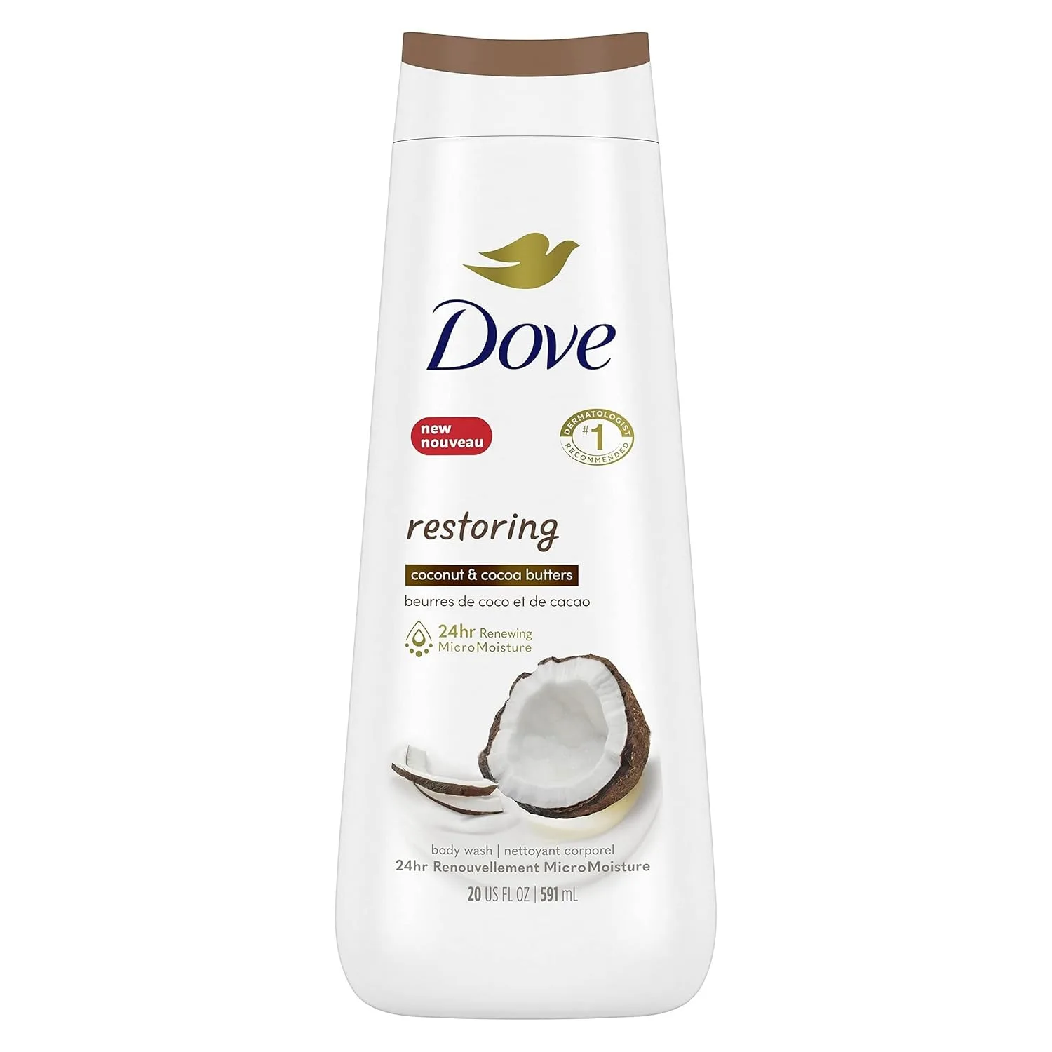 Restoring Body wash in kenya-Dove Restoring Body Wash  1bottle