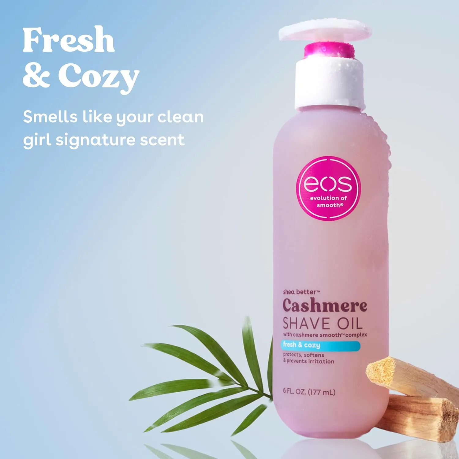 Hydrating Shave Oil in Kenya-Eos Cashmere Shave Oil- Fresh & Cozy
