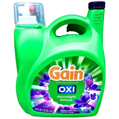 Liquid Laundry Detergent in Kenya-Gain Ultra Concentrated Oxi Moonlight Breeze(159 Loads)