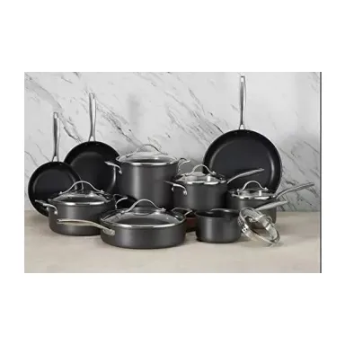 Member's Mark 15 Piece Hard Anodized Aluminum Cookware Set