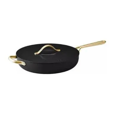 Member's Mark 5.5 Quart Jumbo Ceramic Nonstick Pan, Black