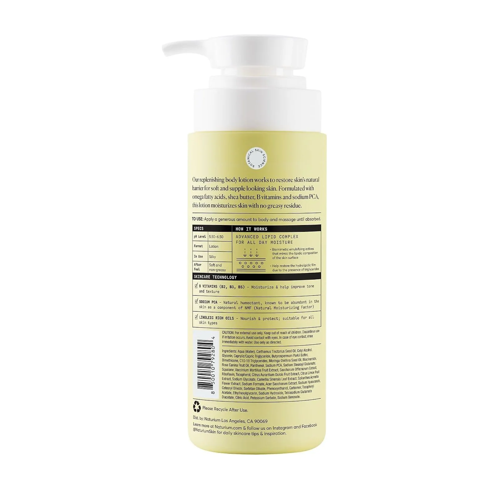 Barrier Repair Lotion Kenya -Naturium Bio-Lipid Restoring Moisturizing Body Lotion (1bottle)