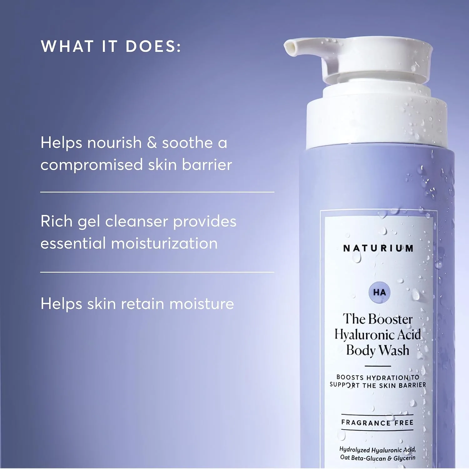 Hydrating Body Wash Kenya-Naturium Hyaluronic Acid Body Wash (2 pack )