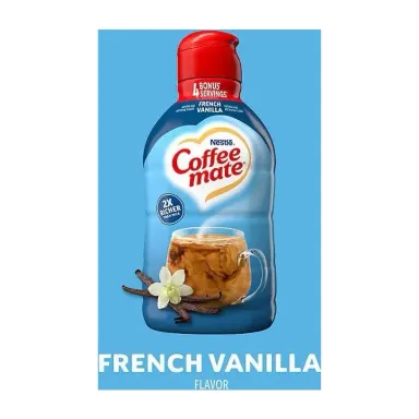 Nestlé Coffee mate French Vanilla Liquid Creamer (1.5 L)