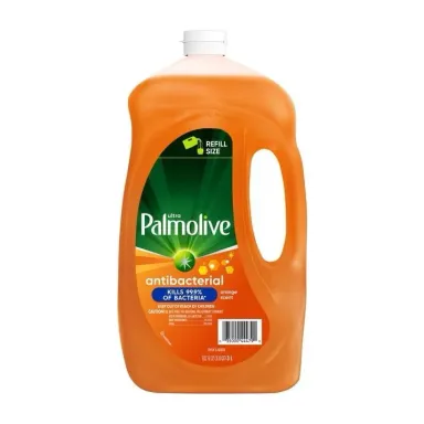 Palmolive Antibacterial Liquid Dish Soap, Orange (3Litres)