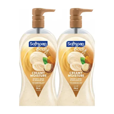 Softsoap Moisturizing Body Wash, Shea & Almond Oil (2-Pack)