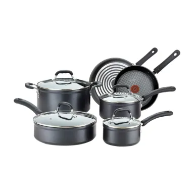T-fal 10-Piece Forged Non-Stick Cookware Set