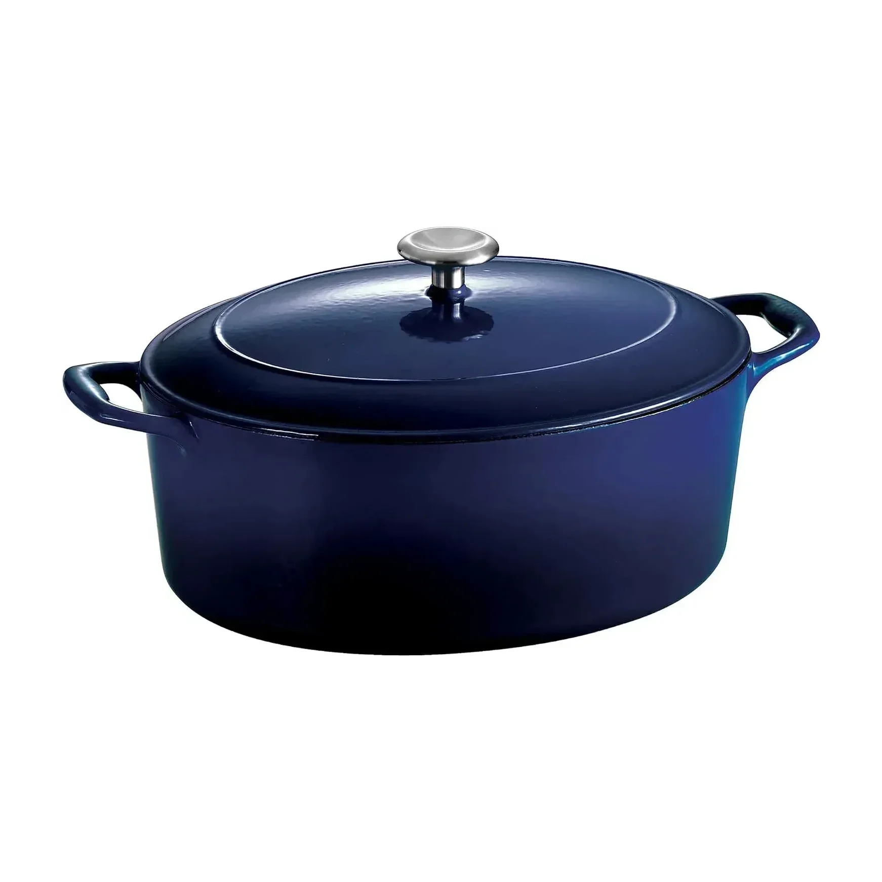 Tramontina Cast Iron Oval Dutch Oven Pot with Lid